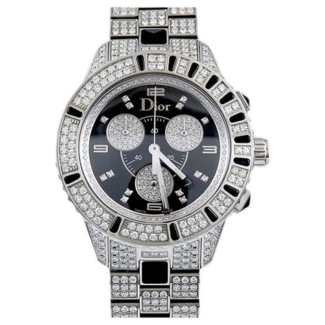 diamond dior men's watch|dior women's watches.